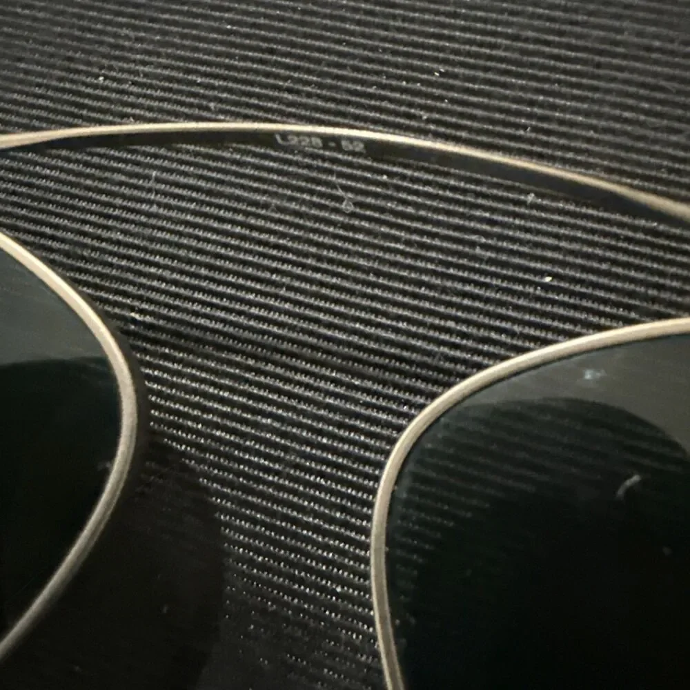 Lot of 2 Vintage Clip On Wire Sun Glasses Green Tint